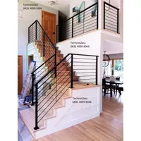 Railing Tangga Besi / Railing Balkon Besi / Custom Railing Besi