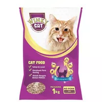 Pakan Makanan Kucing WINKY Cat Dry Food 1Kg 1 Kg Tuna No Pork Halal