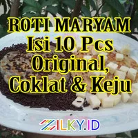 Roti Maryam Coklat Keju Frozen Cane Canai Prata Mariam Bukan Syabab - Coklat
