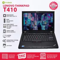 LAPTOP LENOVO Thinkpad T410 CORE i5 RAM 4GB//Hdd 320 TERA
