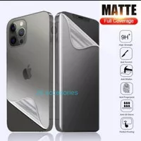 OPPO FIND 7 FIND X5 PRO ANTI GORES JELLY HYDROGEL DEPAN BELAKANG MATTE