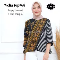 Blouse Batik Tenun Wanita by Dimas Batik Solo kode VELIA TOP 21 B
