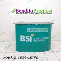 Meja Promosi + Cetak/Printing |Pop up table| booth portable|Event Desk