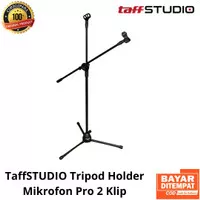 Stand Microphone Pro 2 Klip - Tripod Microphone Standing - TaffSTUDIO