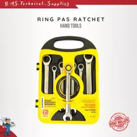 Kunci ring pas ratchet set 7pcs / Gear ratchet wrench set