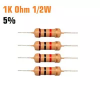 Resistor 0,25Watt - 10K Ohm 1/4 Watt 5%