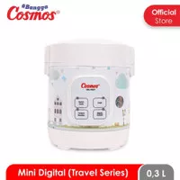 COSMOS CRJ-1031 Rice Cooker Digital Mini Travel 4in1 Penanak Nasi 0,3L