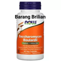 Now Foods Saccharomyces Boulardii 5 Billion CFU 60 VegCaps