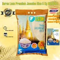 Beras Jasmine Rice Premium Super Leon Pulen dan Wangi ORI Thailand