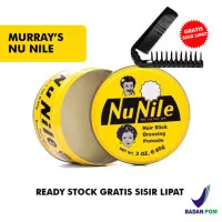 Murrays Pomade Murray Nu nile Oilbased Nunile 3 oz Free Sisir Saku