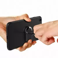 Finger Grip 360 Degree Rotary Ring Magnetic Phone Holder iRing Stand