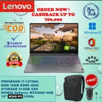 LENOVO LEGION 5i 15IAH7H 4GID I7 12700H 16GB 512 SSD RTX3060 W11+OHS