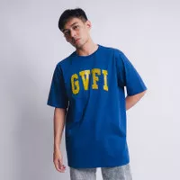 GVFI T-Shirt Harvard Smiley Navy | Kaos Biru