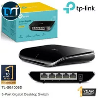 Switch TP-Link TL-SG1005D Switch Hub 5 Port Gigabit 10/100/1000Mbps