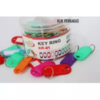 ESCO KEY RING / Gantungan Kunci Warna Berlabel Key Ring ESCO