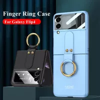 Case Samsung Galaxy Z Flip4 5G Flip 4 with Ring Holder Original GKK