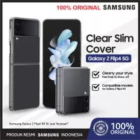 SAMSUNG Clear Slim Cover Z Flip4 5G Case Galaxy Z Flip 4 Original