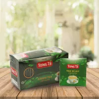 TONG TJI teh Green Tea Teh Hijau 25 amplop Teh Celup