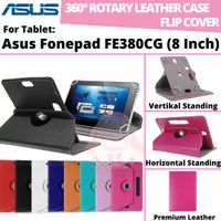 Asus Fonepad Tab 8 Inch FE380CG Rotary Case Leather Flip Casing Cover
