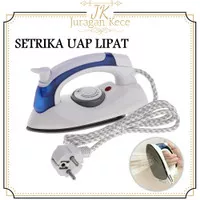 Setrika Uap Portable Lipat Mini Hetian Steam Iron Travel