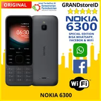 Nokia 6300 4G Original Garansi Bisa WA Whatsapp