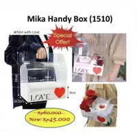 Mika Handy Box 1510 Box Bunga Bloombox Aesthetic Box Mika Kotak Mika