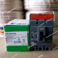 MCCB / BREAKER EZC100F 50A 10KA 3 POLE SCHNEIDER ELECTRIC EZC100F3050