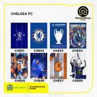 Poster Hiasan Pajangan Dinding MDF Klub Bola Chelsea FC V01