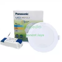 Lampu Downlight LED Panel PANASONIC NEO CCT 3 warna Colour 9W 9 Watt