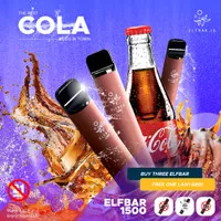 ELFBAR 1500 Cola Disposable Pod / Disposable Vape / Vape Sekali Pakai