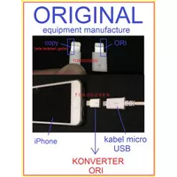 Konverter Kabel Usb to Iphone 6 5 5s 5c Lightning Konektor Converter