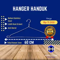 Hanger Handuk Hanger Besar Bahan Stainless Steel Kuat Dan Awet