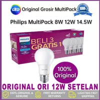 ?100% ORI? Lampu LED Philips 8 10 12 14 14.5 W Watt Philips Multipack