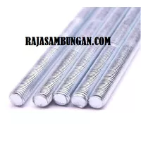 As Drat Stud Bolt Stainless M 6 x 1 Meter Baut Long Thread Bolt