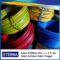 Kabel ETERNA NYA 1x2,5 mm Kabel Listrik Tembaga Instalasi Tunggal