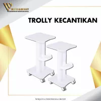 Trolley salon - Trolley facial Bahan Plexiglass