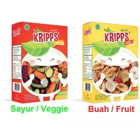 THE KRIPPS Lite 60g - Keripik Sayur Buah - Snack Sehat Veggie Chips