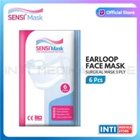 SENSI - Masker Earloop 3 Ply | Masker Karet Sensi | Masker Sensi
