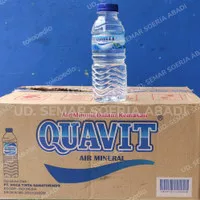 Air mineral botol 'Quavit' 240ml x 24pcs