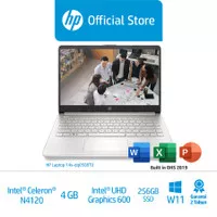 HP 14s-dq0508TU IntelN4120/4/256GB/14HD/W11/OHS