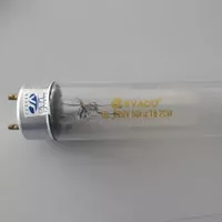 Lampu TUV 20W - Lampu TL UV Ultraviolet utk Disinfektan Kuman Evaco