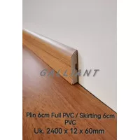 Skirting / Plin 6cm PVC Laminate Flooring / Parket /Lantai Kayu /Vinyl
