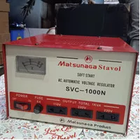 Matsunaga Stabilizer SVC 1000N-Ac Automatic Voltage Regulator 1000 Va