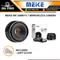 LENSA MEIKE 35MM F1.7 APS-C FOR SONY MIRRORLESS - SONY A6000-A5100-A7