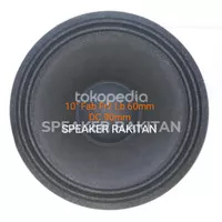 Daun Speaker 10 inch Fabulous Lubang 2,5 inch + Duscup