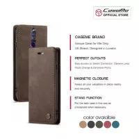 Caseme Oppo F7 F9 F11 PRO Casing Flip Cover Leather Wallet