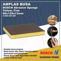 Amplas Busa 98x120x13mm Yellow S473 Fine BOSCH Sponge Abrasive (007)