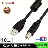 Howell Kabel Printer USB 10m - Cable USB A-B