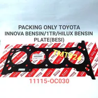 GASKET CYLINDER HEAD PACKING ONLY INNOVA BENSIN,1TR,HILUX BENSIN PLATE