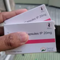 healing pharma accufine 20mg 10mg obat jerawat ampuh